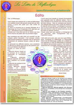 La Lettre du Reflexologue n° 3